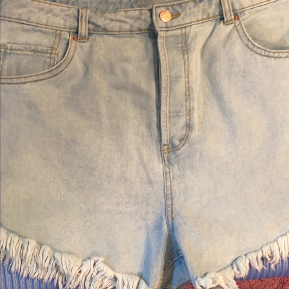 High waisted shorts